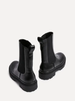 Zwart - Linzi Command Chunky Sole Chelsea Boots