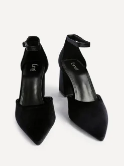Zwart - Linzi Glam Classic Pointed Court Heels