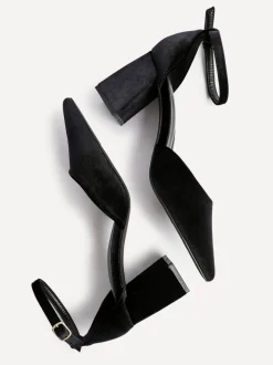 Zwart - Linzi Glam Classic Pointed Court Heels