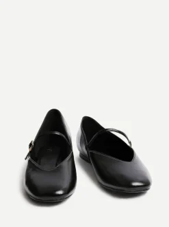 Zwart - Linzi Hush Square Toe Mary Jane Shoes