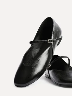 Zwart - Linzi Hush Square Toe Mary Jane Shoes