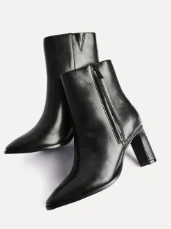 Zwart - Linzi Jonas Block Heel Ankle Boots
