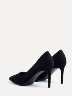 Zwart - Linzi Martina Pumps met spitse neus en wijde pasvorm