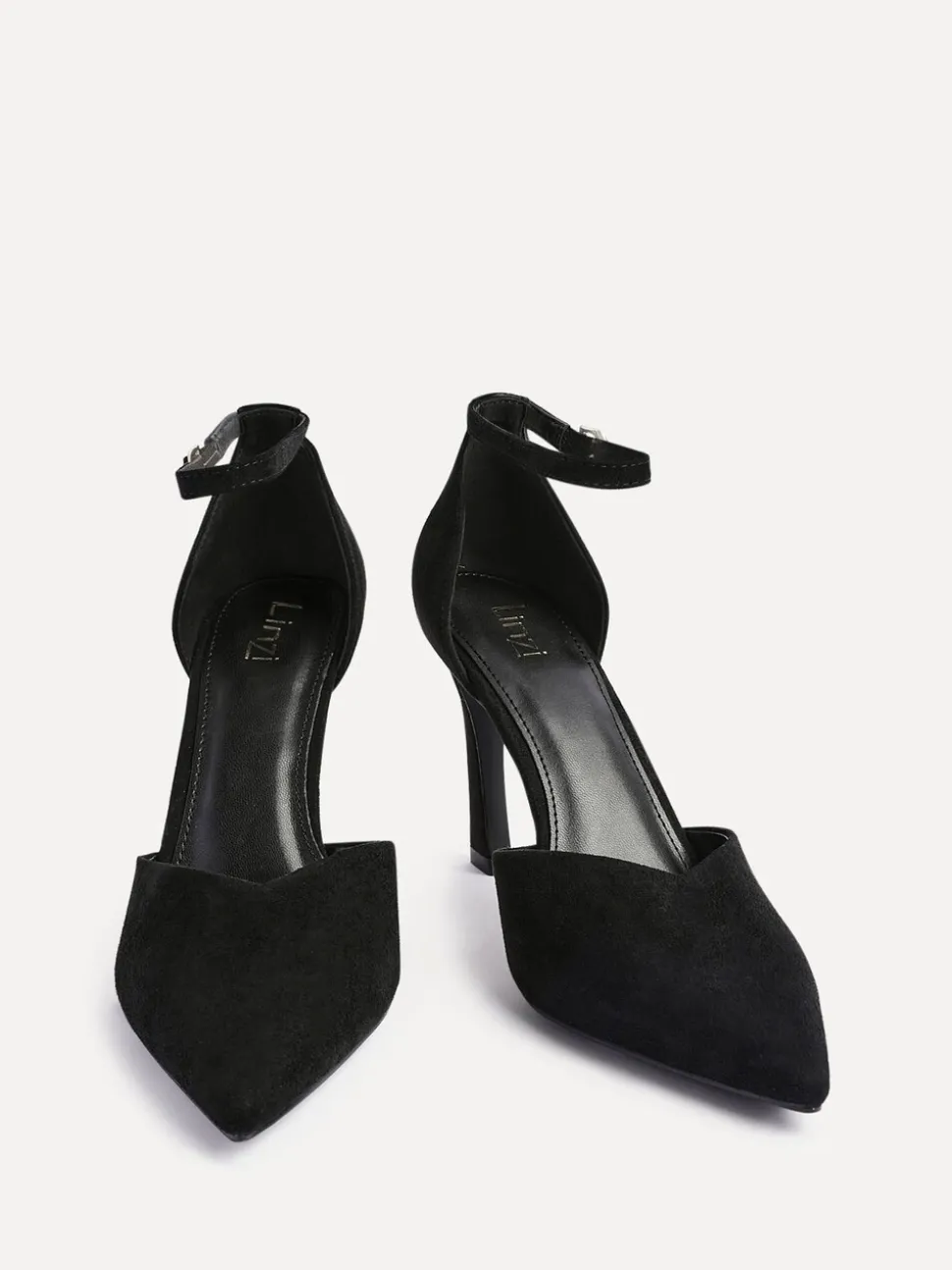 Zwart - Linzi Moira Classic Stiletto Court Heels
