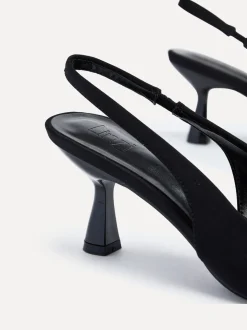 Zwart - Linzi Presley pumps met naaldhakken en spitse neus