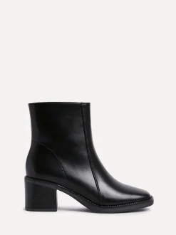 Zwart - Linzi Wander Block Heel Ankle Boots