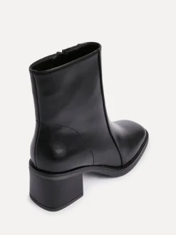 Zwart - Linzi Wander Block Heel Ankle Boots