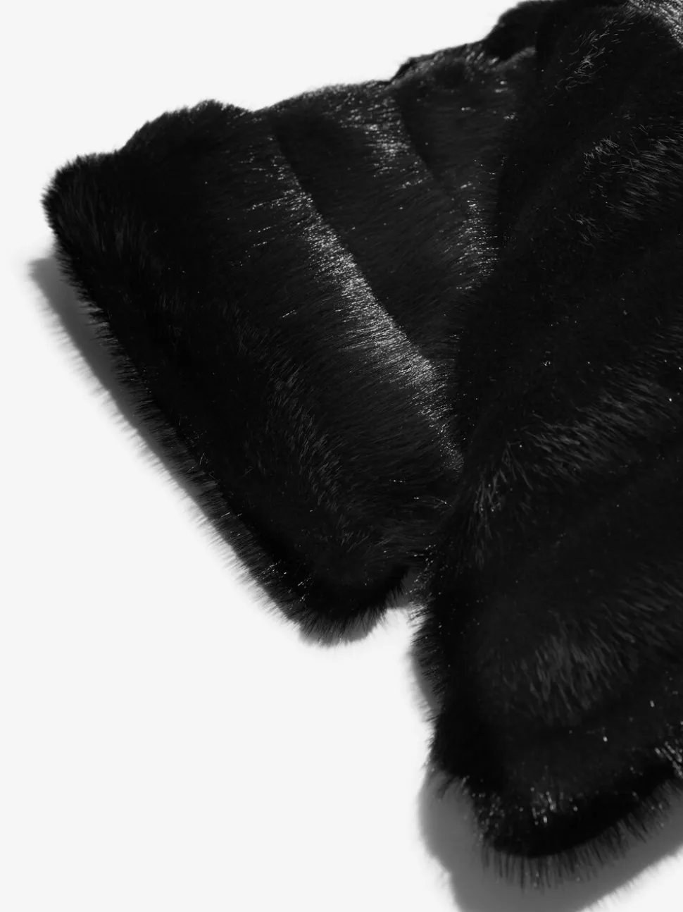 Zwart - Lipsy Faux Fur Scarf