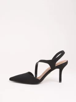 Zwart - Lipsy pumps met asymmetrische bandjes