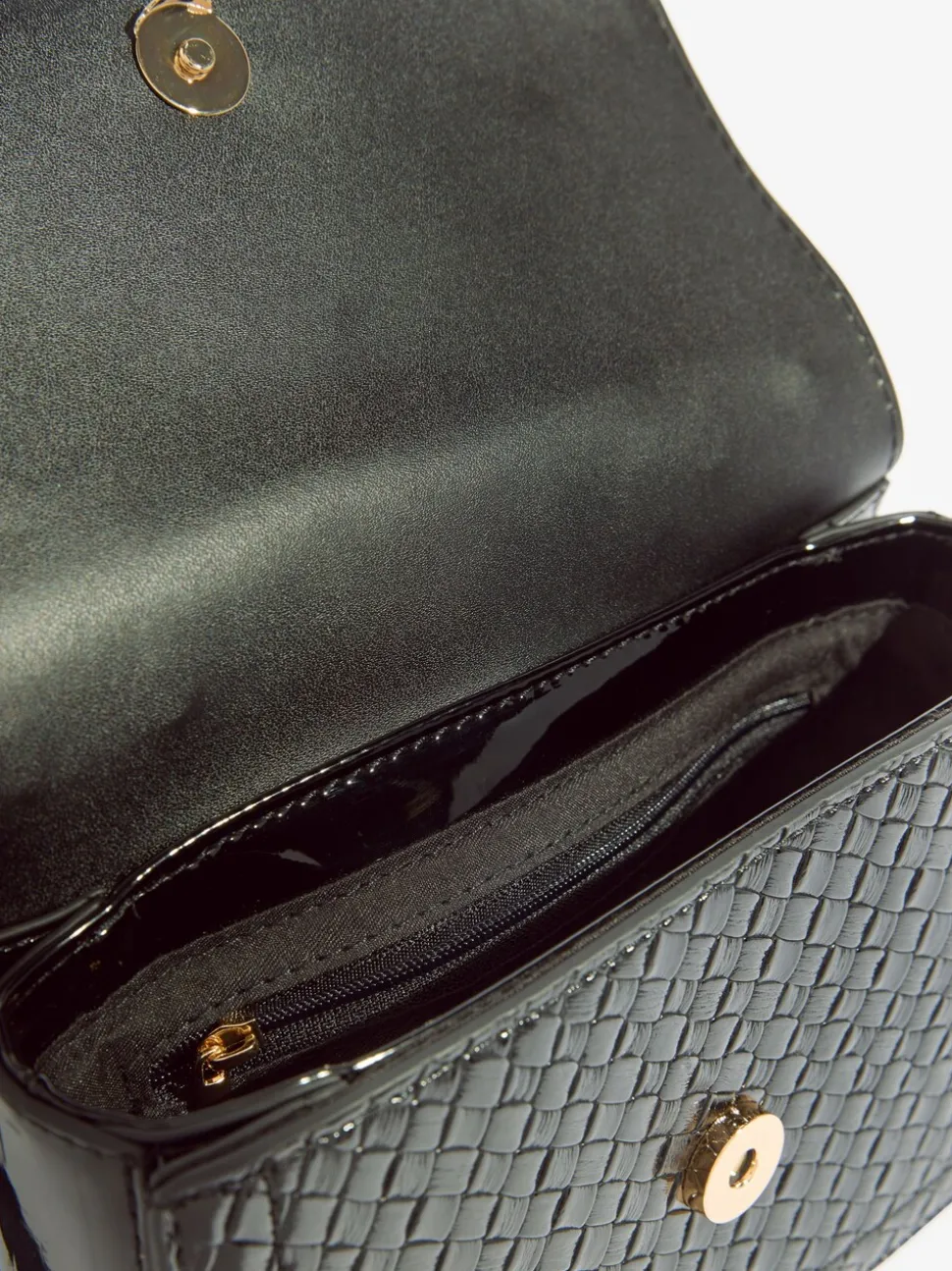 Zwart - Lipsy Small Chain Shoulder Bag