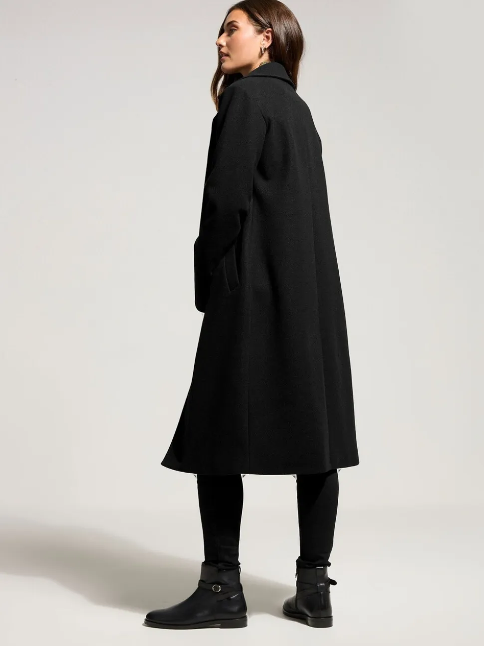Zwart - Long Tall Sally - Stadsjas