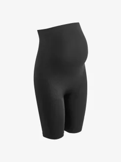 Zwart - Mamalicious Maternity Seamless Leggings