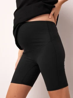 Zwart - Maternity Sports Shorts