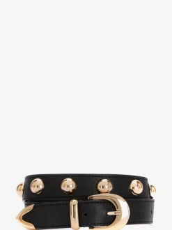Zwart - Mint Velvet - Opvallende leren riem