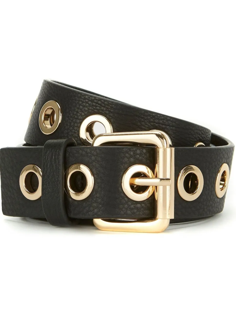 Zwart - Mint Velvet leren riem