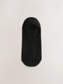 Zwart - Modal Invisible Socks 4 Pack