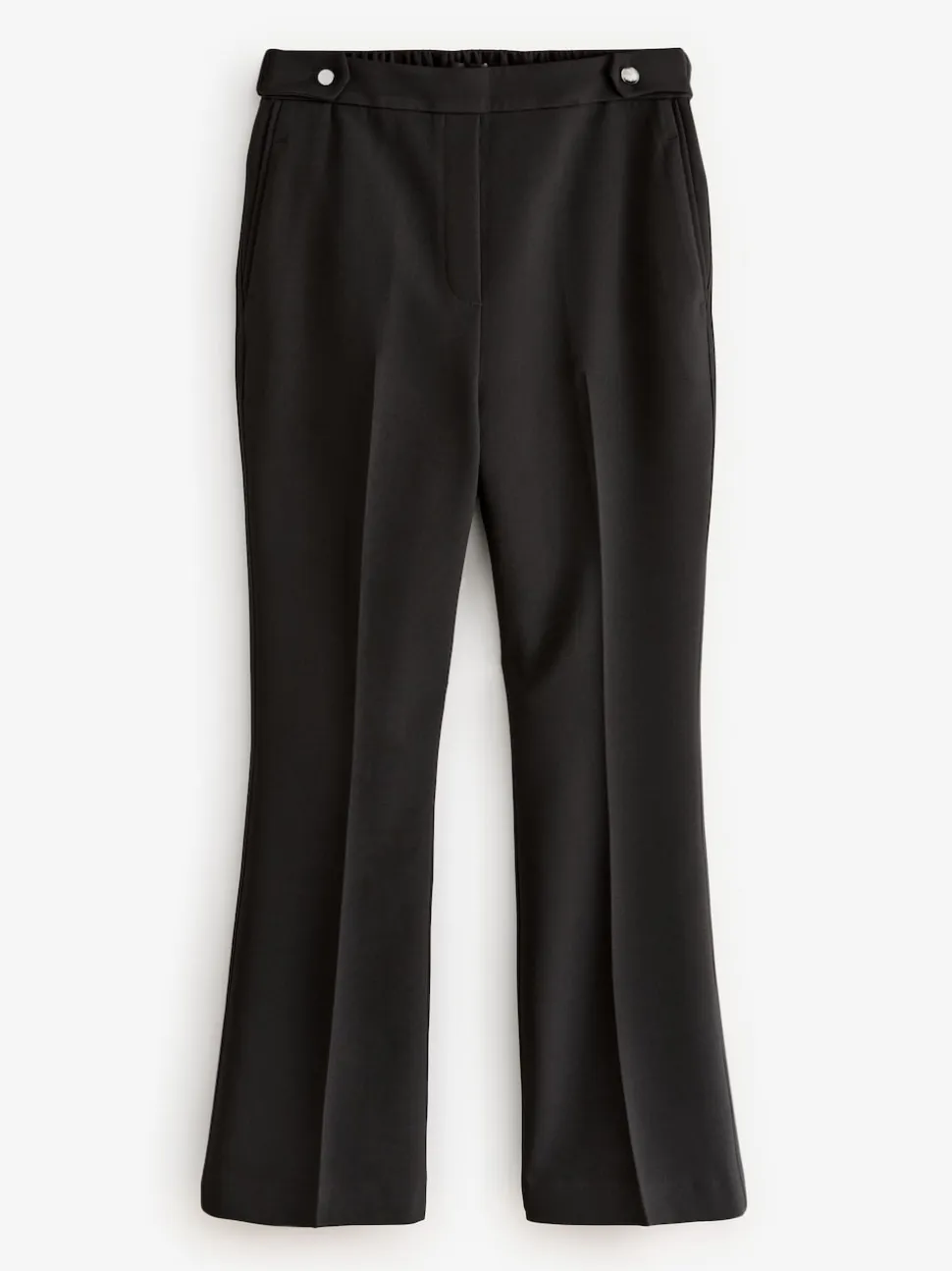 Zwart - Modieus gesneden bootcut broek