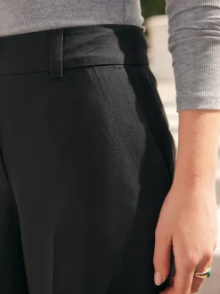 Zwart - Modieuze lange shorts