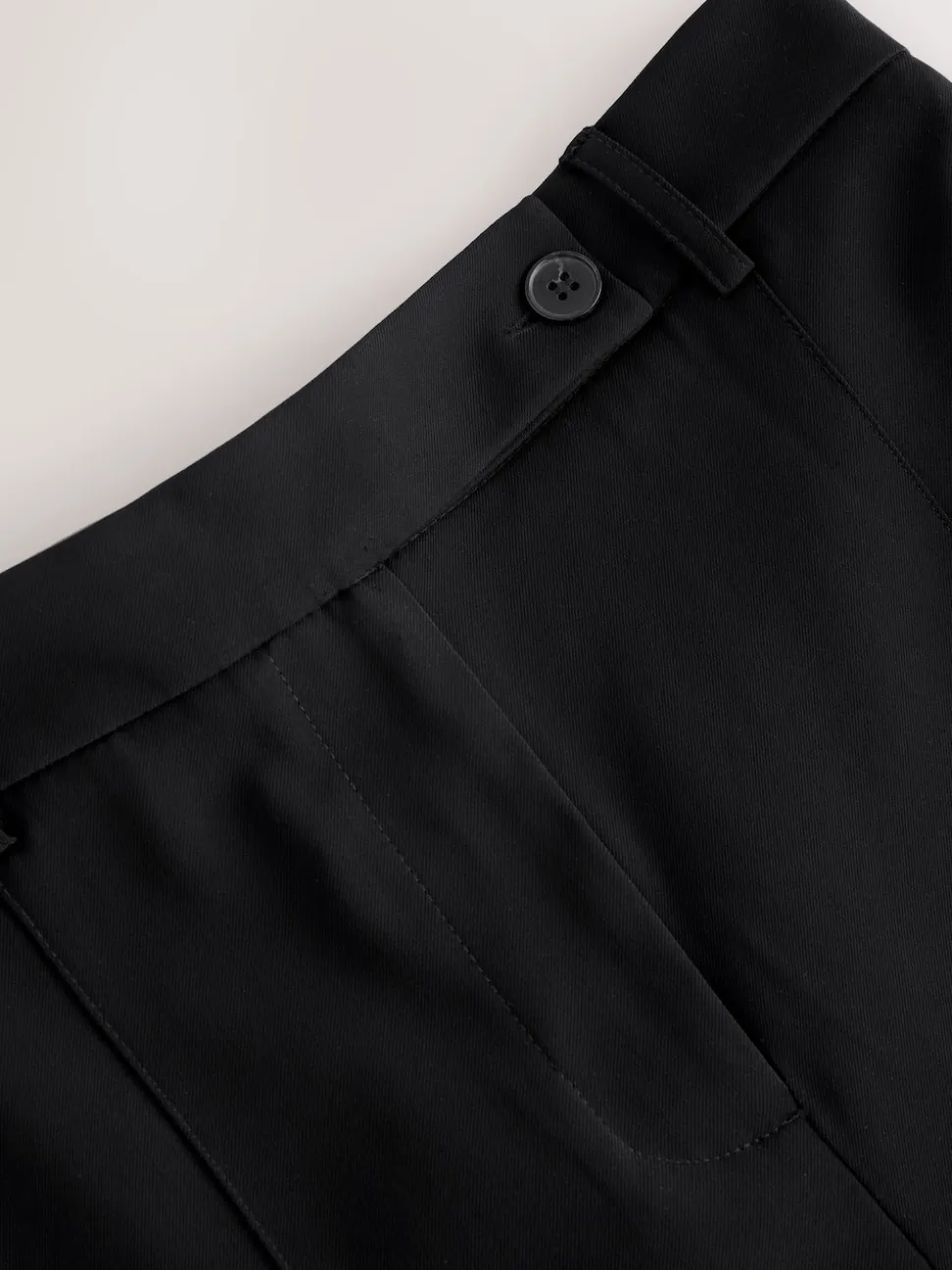 Zwart - Modieuze lange shorts