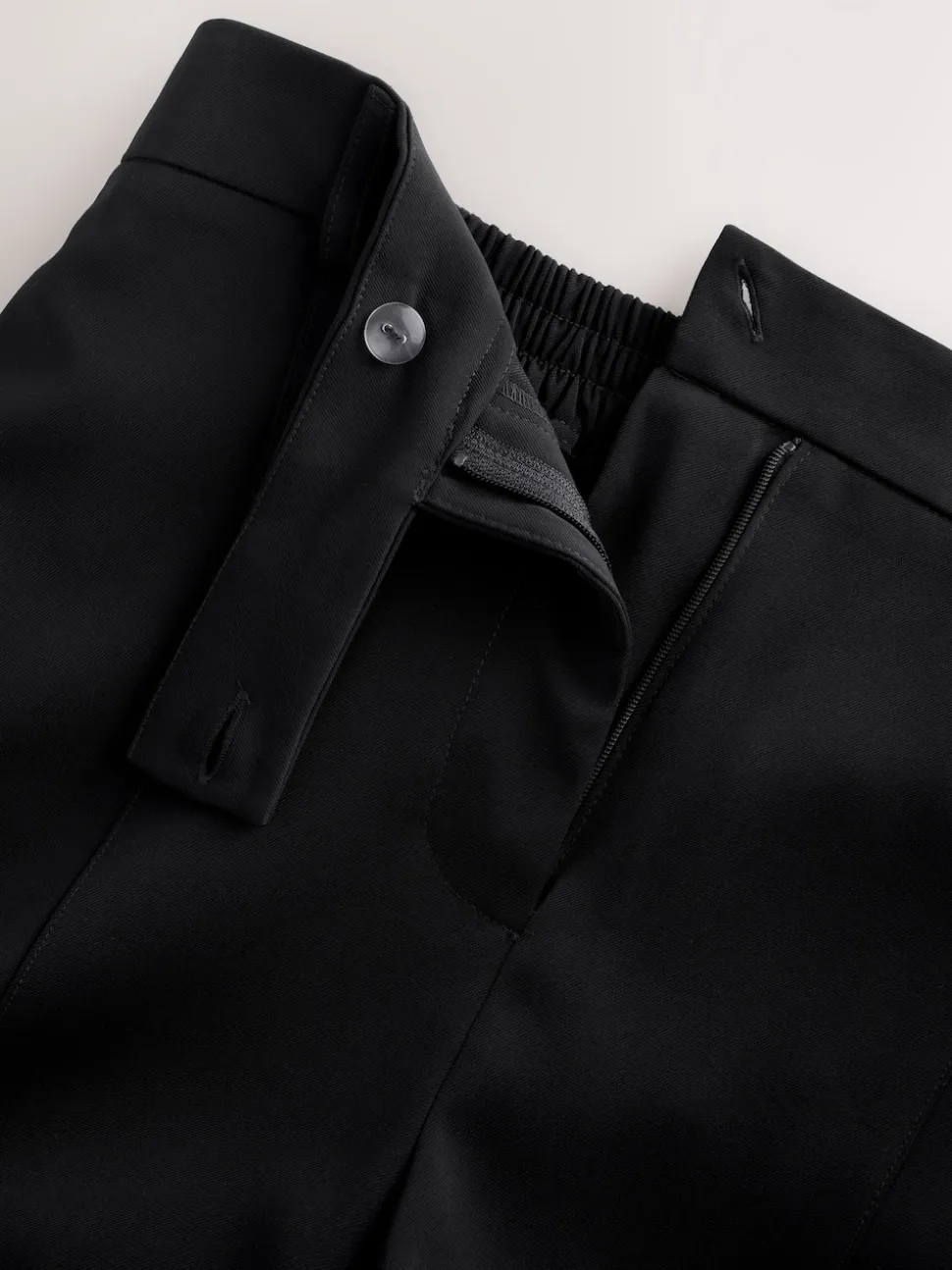 Zwart - Modieuze lange shorts