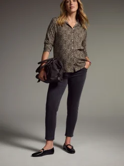 Zwart - Mom zwangerschap Denim Jeans