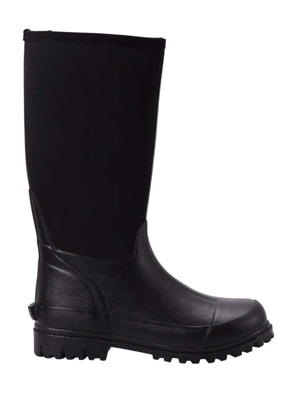 Zwart - Mountain Warehouse hoge waterbestendige Mucker laarzen met neopreen voor dames