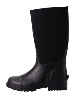 Zwart - Mountain Warehouse hoge waterbestendige Mucker laarzen met neopreen voor dames