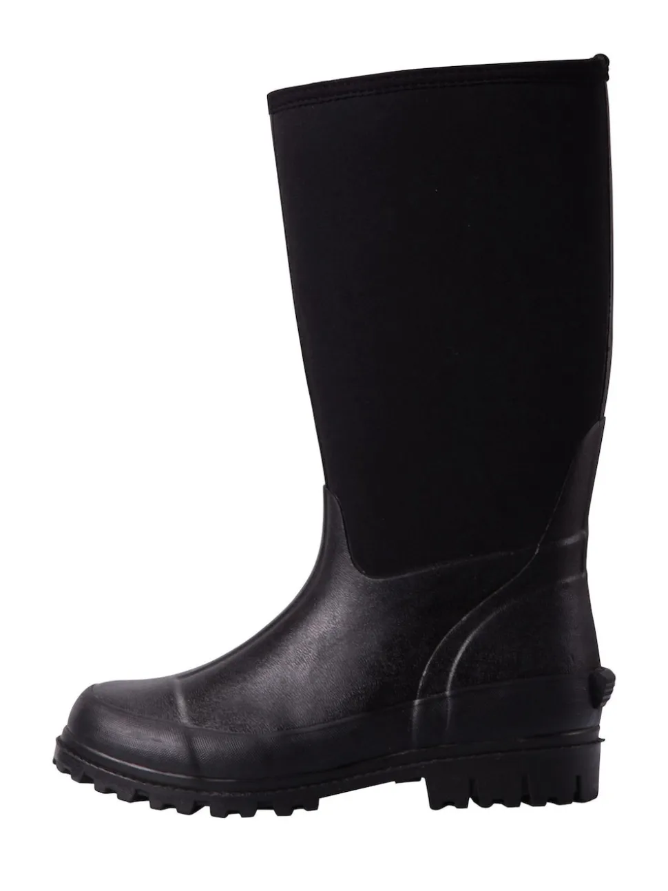 Zwart - Mountain Warehouse hoge waterbestendige Mucker laarzen met neopreen voor dames