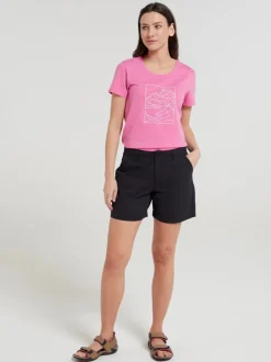 Zwart - Mountain Warehouse Bayside 100% katoenen damesshorts