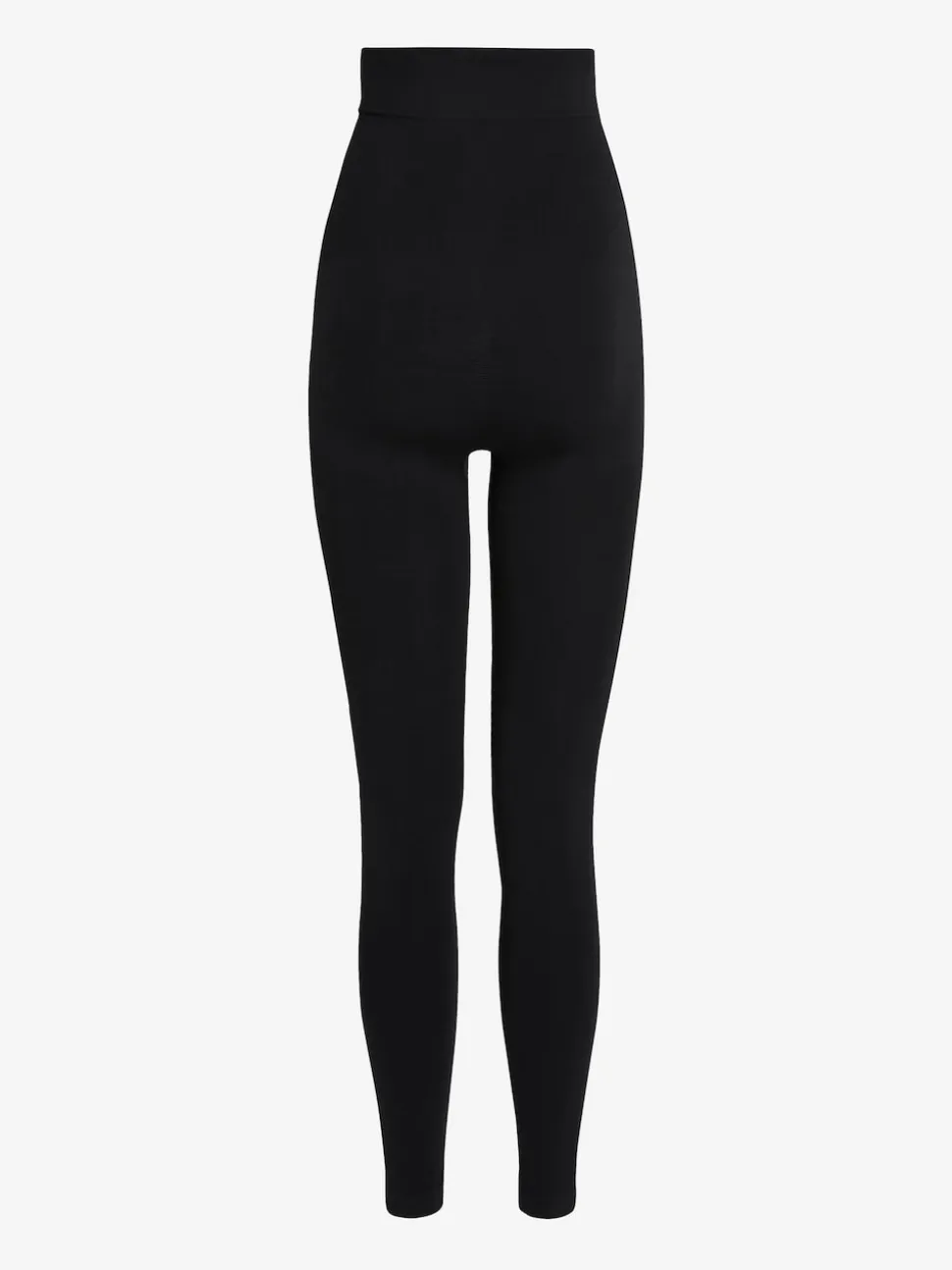Zwart - Naadloze vormgevende legging met buikcorrectie