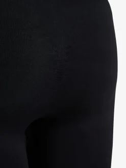 Zwart - Naadloze vormgevende legging met buikcorrectie