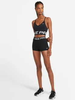Zwart - Nike - Pro short van 3 inch