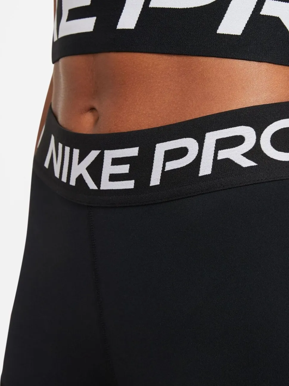 Zwart - Nike - Pro short van 3 inch