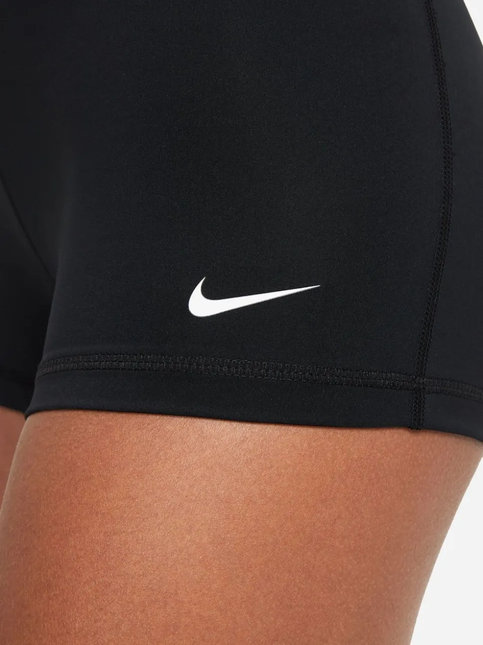 Zwart - Nike - Pro short van 3 inch