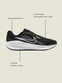 Zwart - Nike Downshifter 13 Road hardloopsneakers