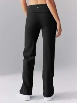 Zwart - Nike One hoge taille wijde pijp leggings