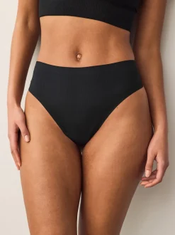 Zwart - No VPL Period Knickers 2 Pack