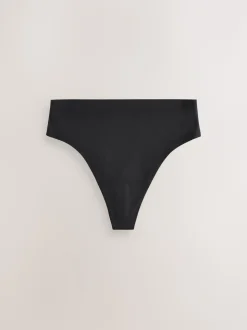 Zwart - No VPL Period Knickers 2 Pack