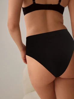Zwart - No VPL Tummy Control Shaping Knickers