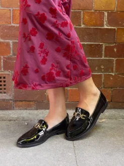 Zwart - Novo CELESTE Ring Trim Loafers