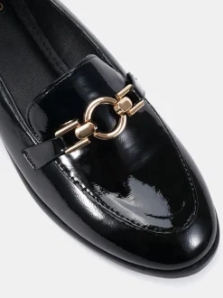 Zwart - Novo CELESTE Ring Trim Loafers