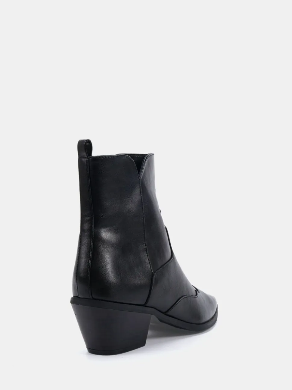 Zwart - Novo Diablo Low Heel Western Boots