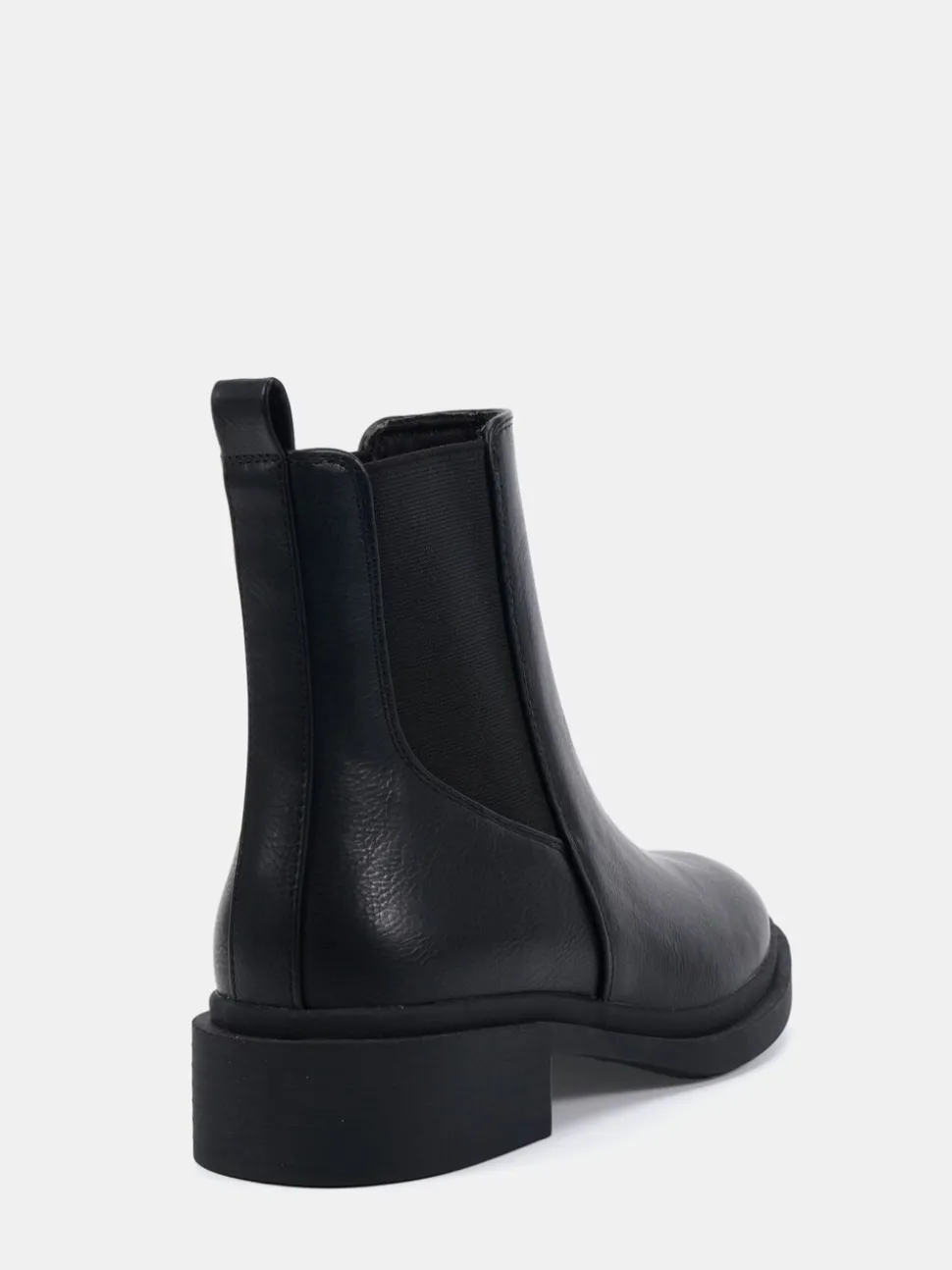 Zwart - Novo Dottie Flat Chelsea Ankle Boots