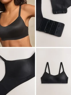 Zwart - N.Premium Cloud Zachte Ultiem Comfort Beha Zonder Beugel