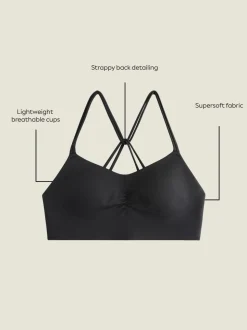 Zwart - N.Premium Ultimate Comfort Medium Impact Sports Bra