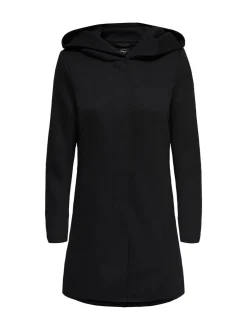 Zwart - Only - Nette jas met capuchon