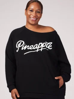 Zwart - Oversized Monster sweatshirt