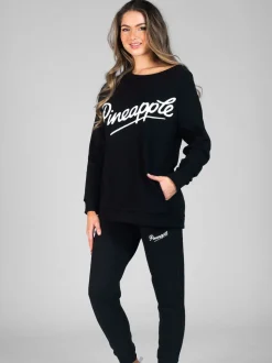 Zwart - Oversized Monster sweatshirt