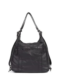Zwart - Pavers Convertible Shoulder Bag Backpack