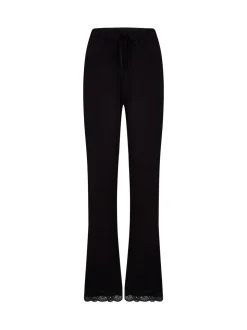 Zwart - Pour Moi - Sofa Loves Lace zachte jersey pyjamabroek